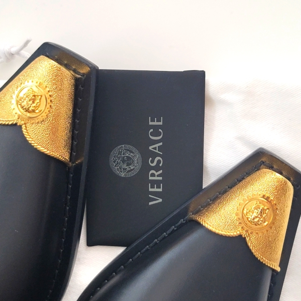 💥  HP - VERSACE MULES SHOES 💥 - Picture 2 of 11